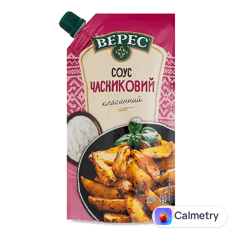 Соус Верес часниковий класичний майонезний д/п, 200г