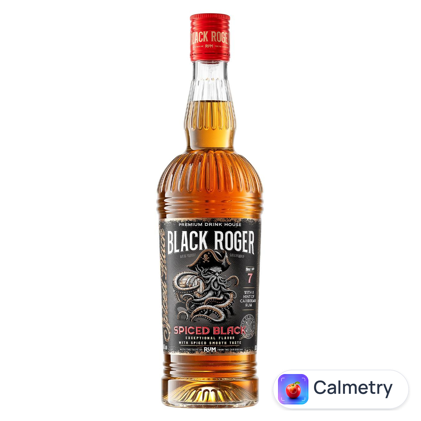 Ромовий напій Black Roger Spiced Black 35% 0,7л
