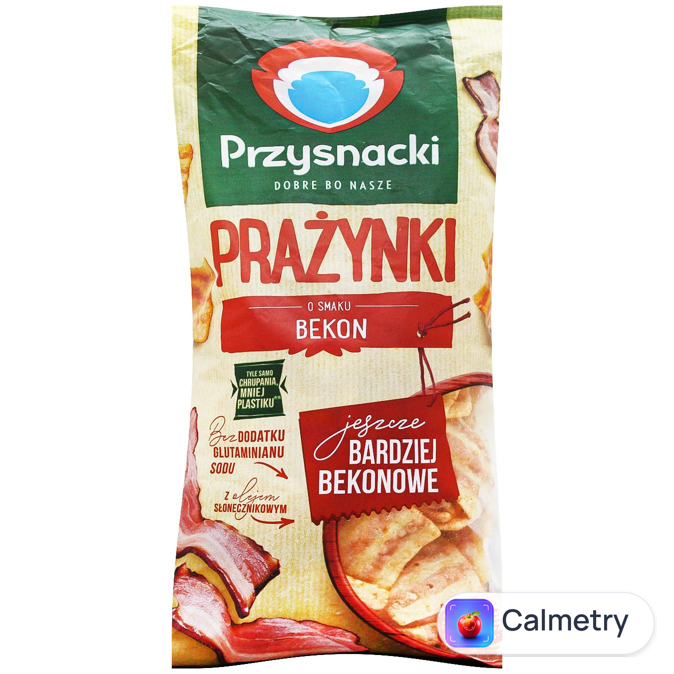 Снеки картопляно-пшеничні Przysnacki зі смаком бекону 140г