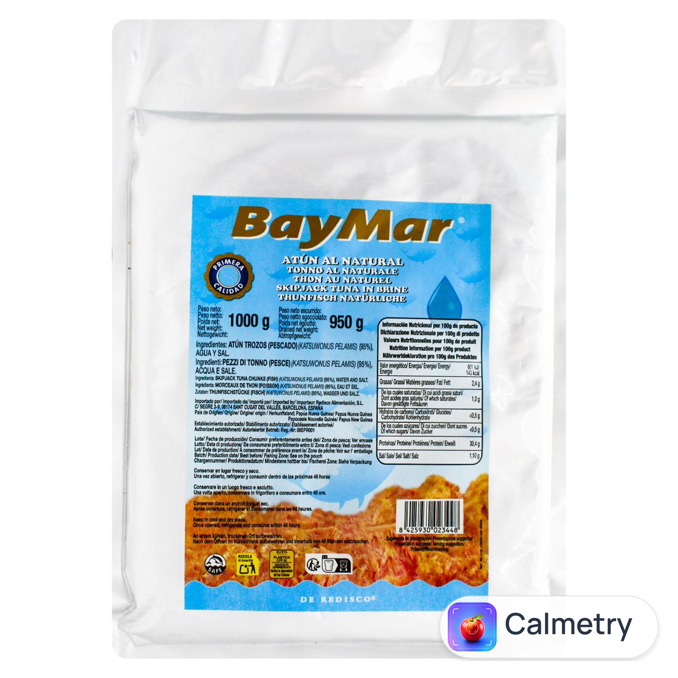 Тунець Bay Mar у власному соці 950г