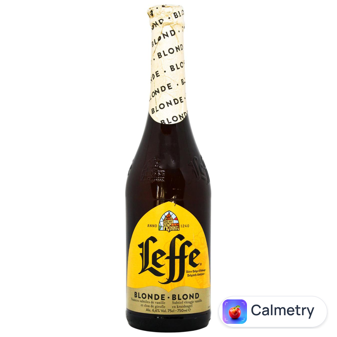 Пиво Leffe Blonde світле 6,6% 0,75л — фото продукту