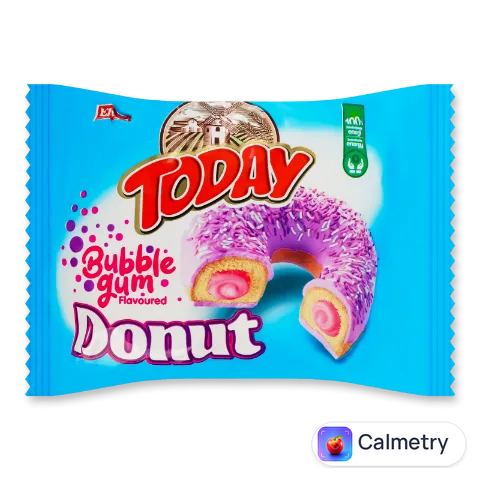 Донат Elvan TodayBubblegum зі смаком жувальної гумки