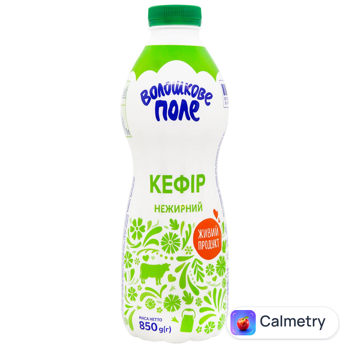 Кефір Волошкове Поле нежирний 850г