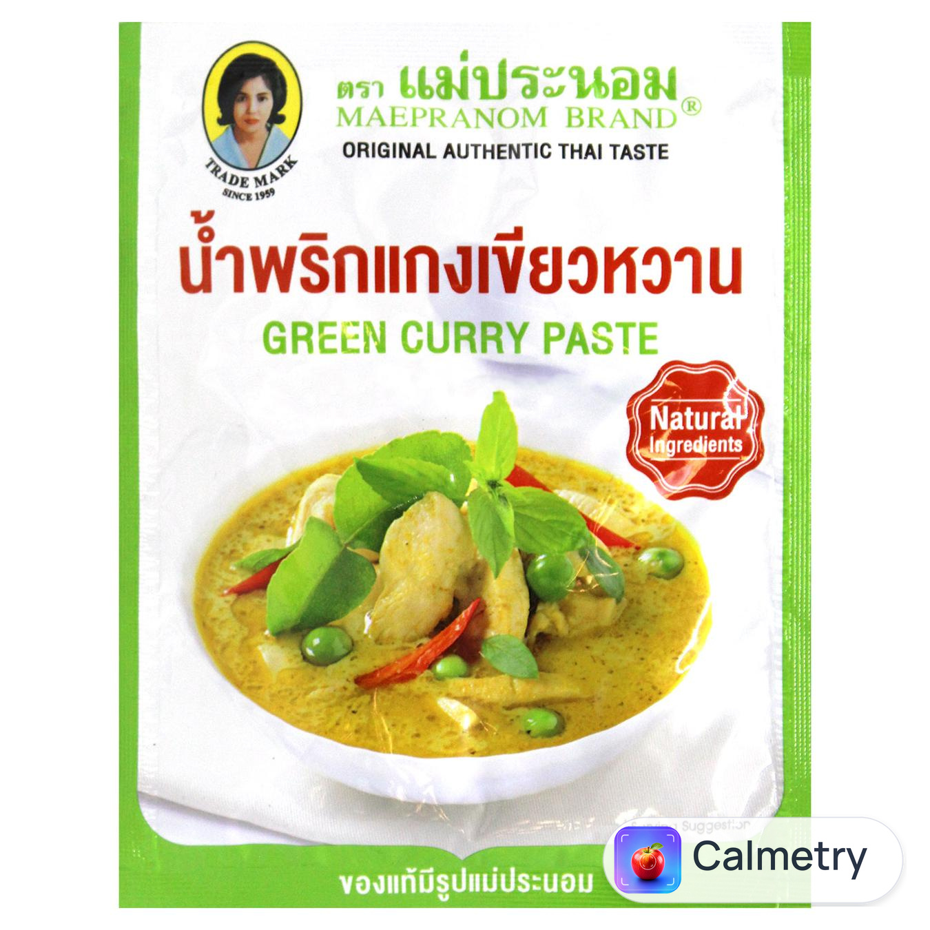 Паста Mae Pranom Green Curry 50г