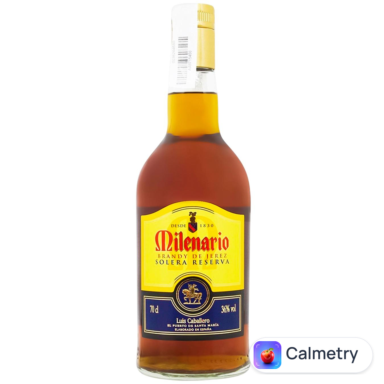 Бренді Milenario Solera Reserva 36% 0,7л