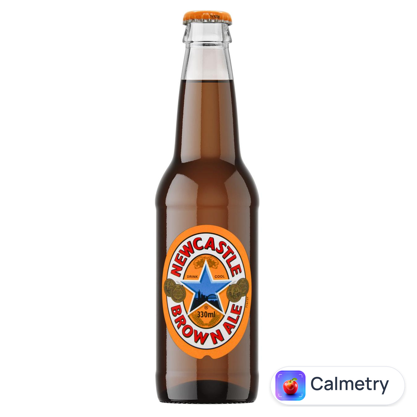 Пиво Newcastle Brown Ale напівтемне 4,7% 0,33л — фото продукту