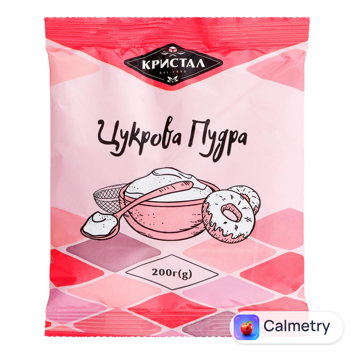 Цукрова пудра Кристал 200г