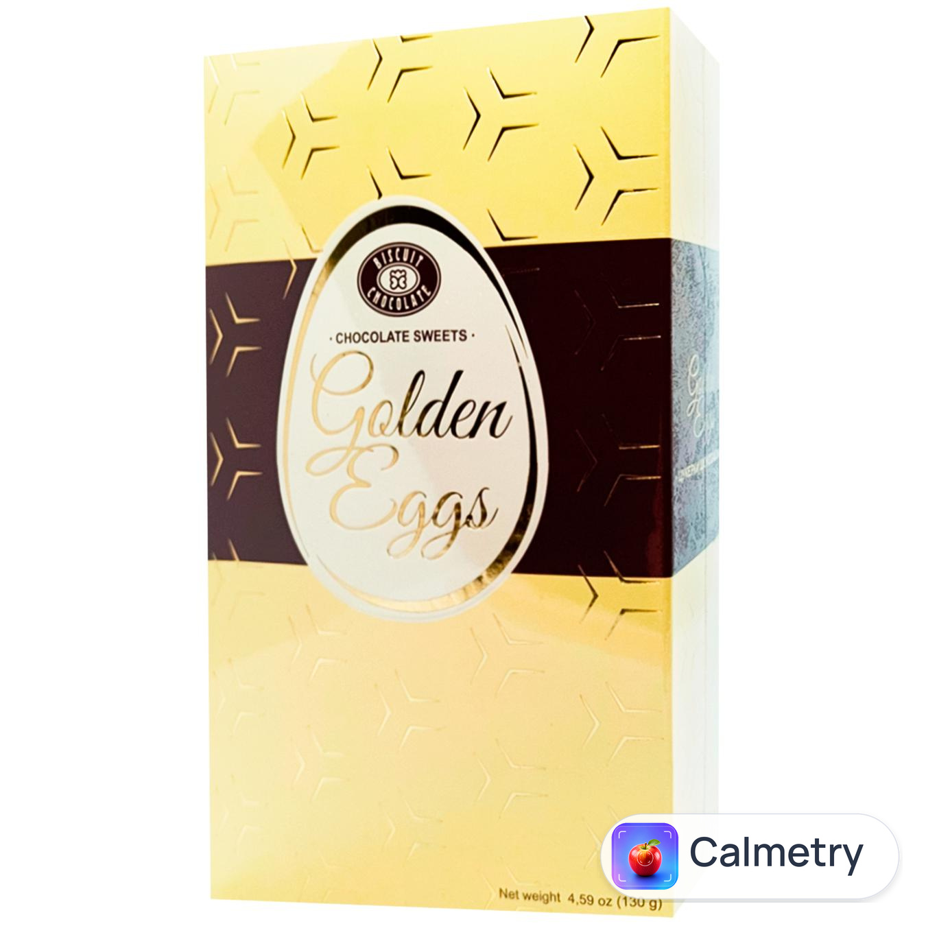 Цукерки Бісквіт-Шоколад Golden Eggs 130г