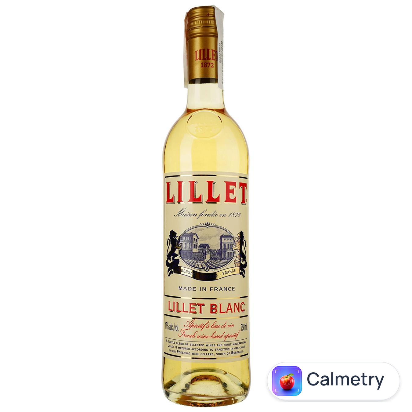 Аперитив Lillet Blanc на основі вина 17% 0,75л