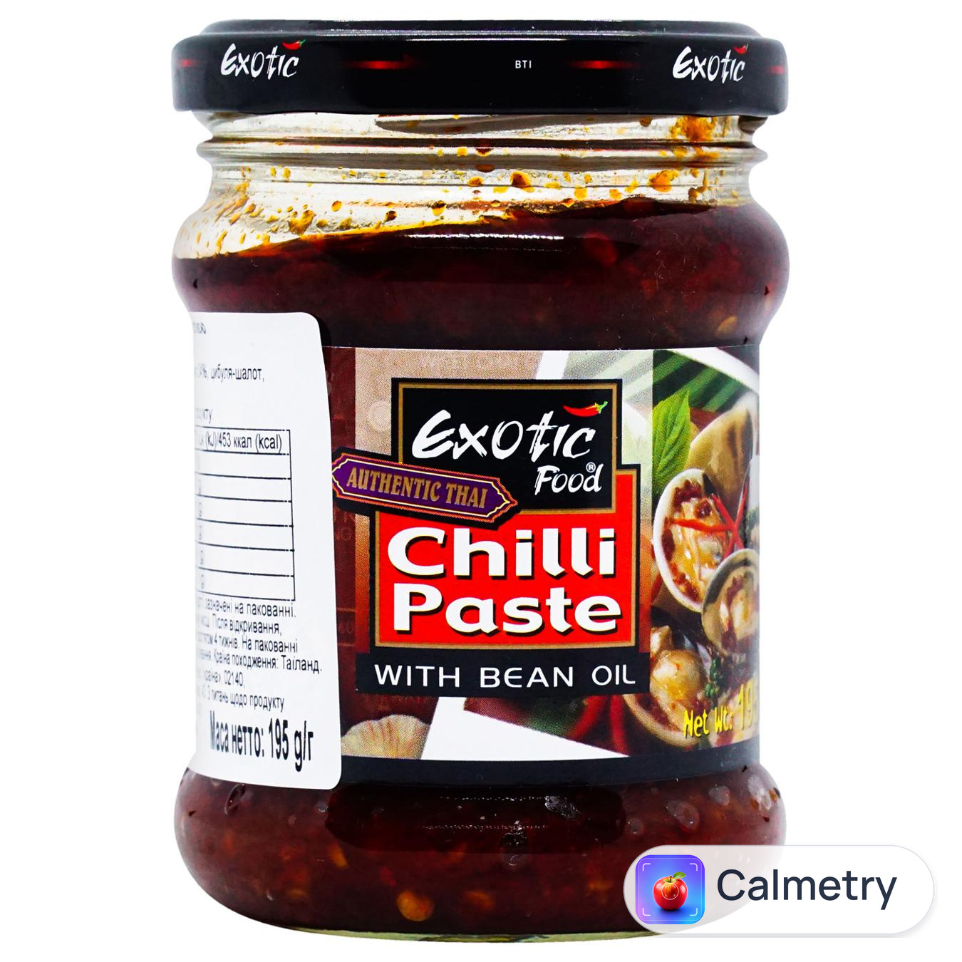 Паста чилі Exotic Food з соєвою олією 225г