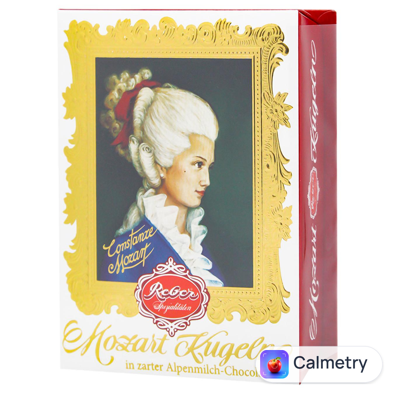 Цукерки шоколадні Reber Mozart Kugeln Констанція з фісташковим марципаном, мигдалем і фундуком 120г