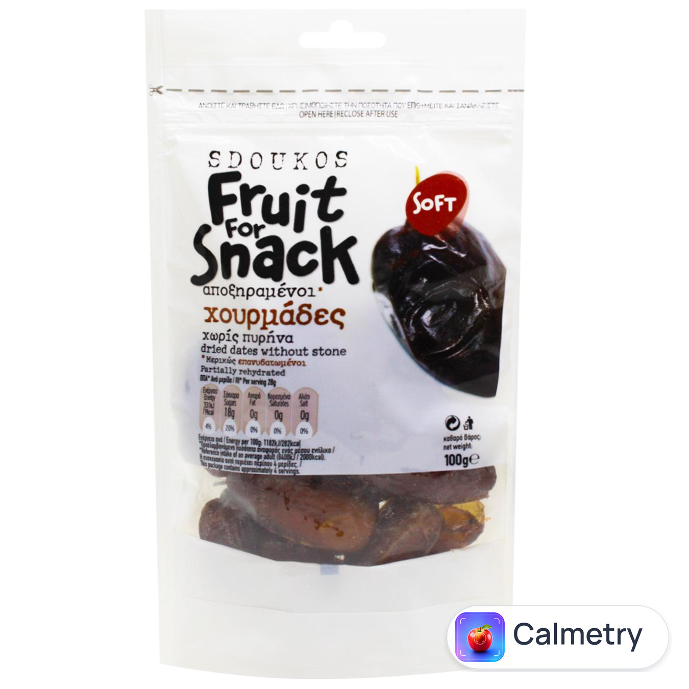 Фініки Sdoukos Fruit For Snack сушені без кісточок 100г