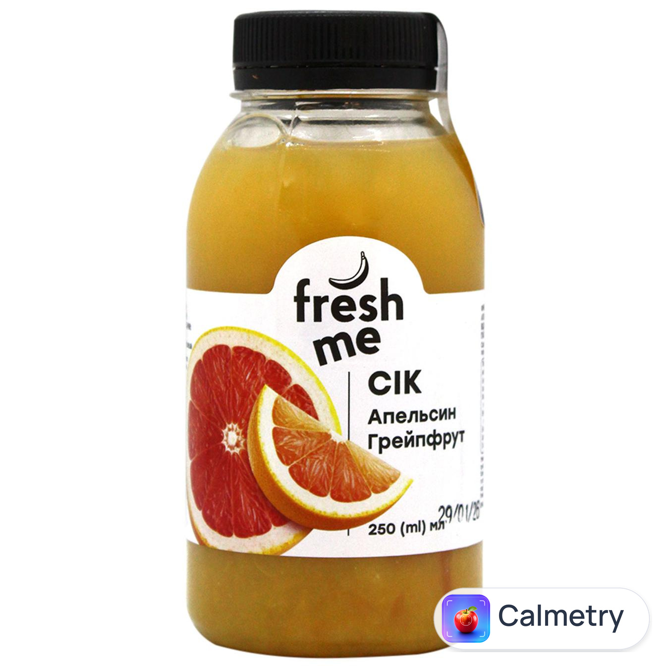Сік FreshMe апельсиновий з пюре грейпфрута 250мл — фото продукту
