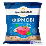 Пельмені Три Ведмеді Фірмові з яловичиною та свининою 400г — фото продукту