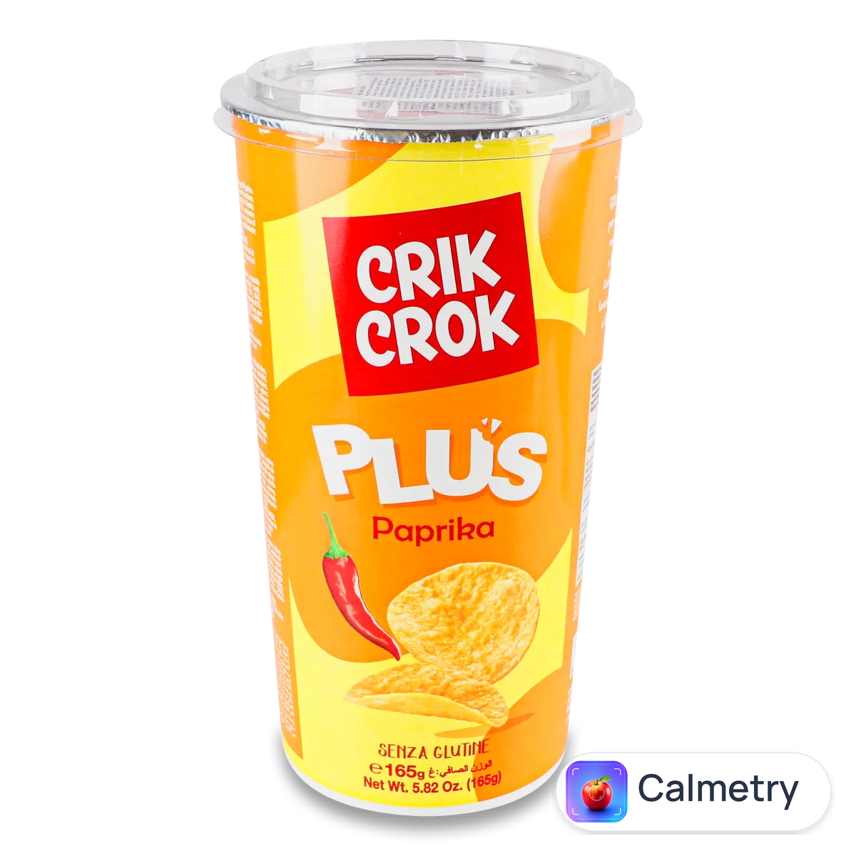 Чипси Crik Crok Paprika 165г
