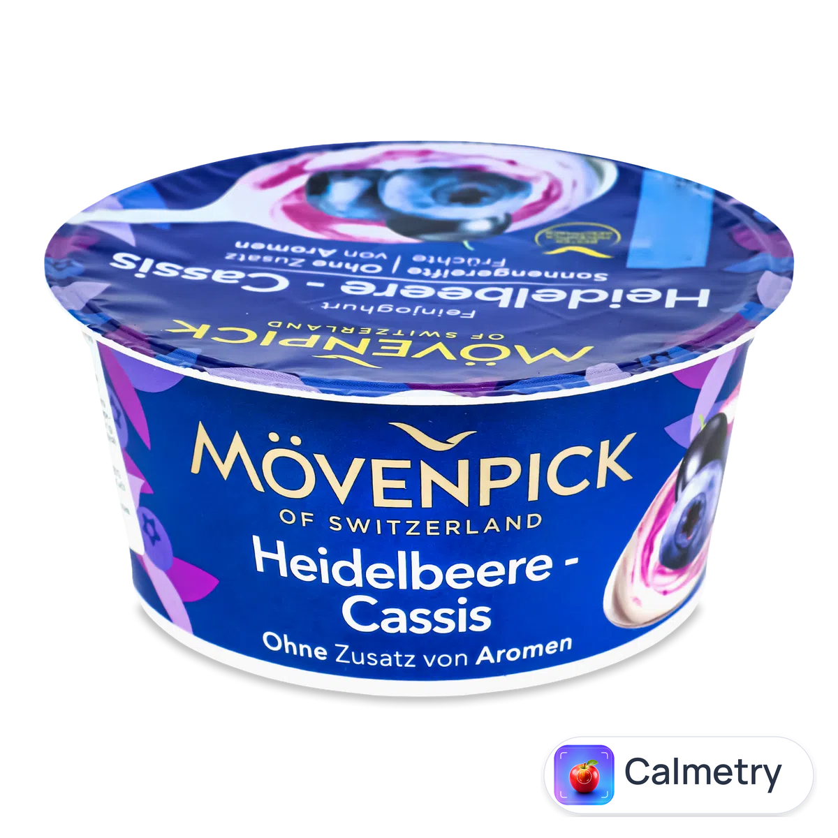 Йогурт Movenpick Feinjoghurt з чорницею 14% 150г