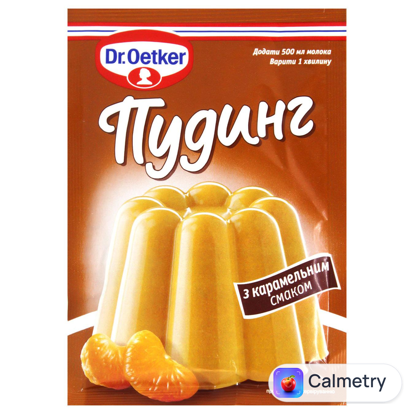 Пудинг Dr.Oetker з карамельним смаком 40г — фото продукту