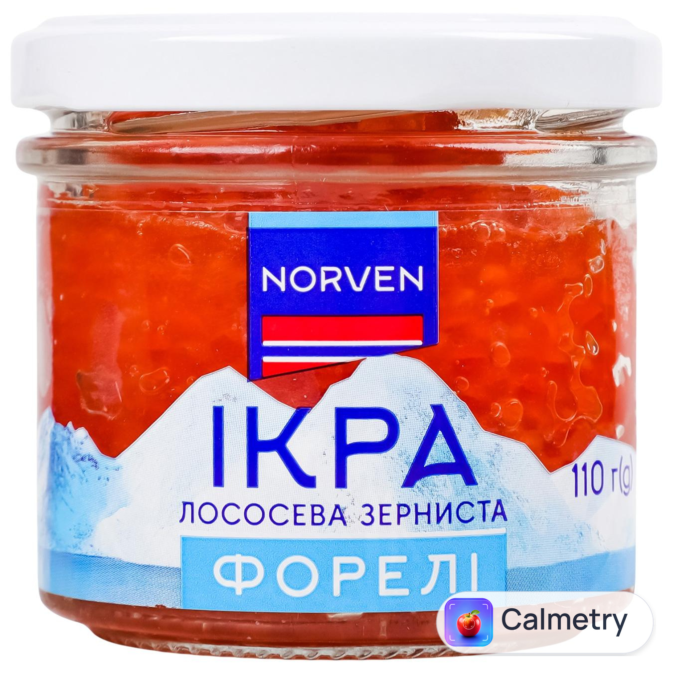 Iкра форелі Norven зерниста 110г