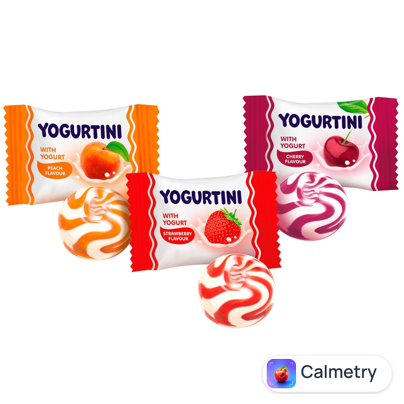 Цукерки Roshen Yogurtini мікс карамельні