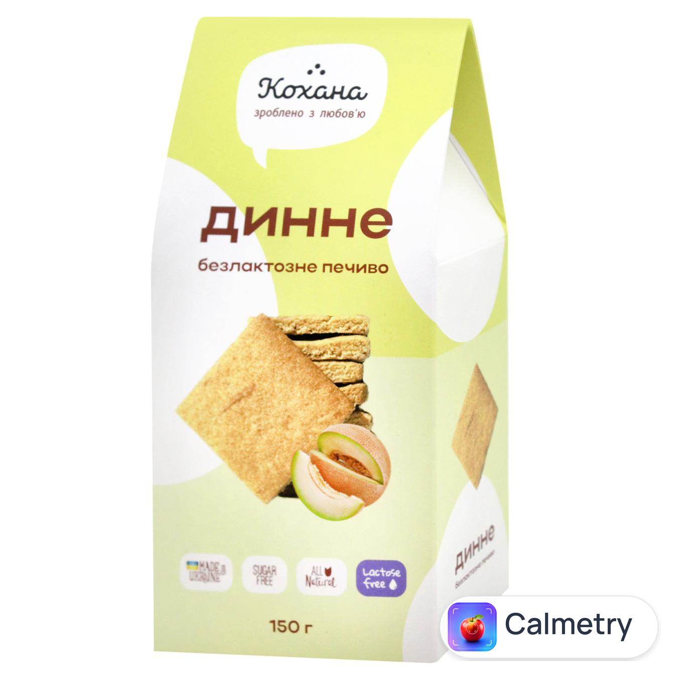 Печиво Кохана Динне безлактозне 150г — фото продукту