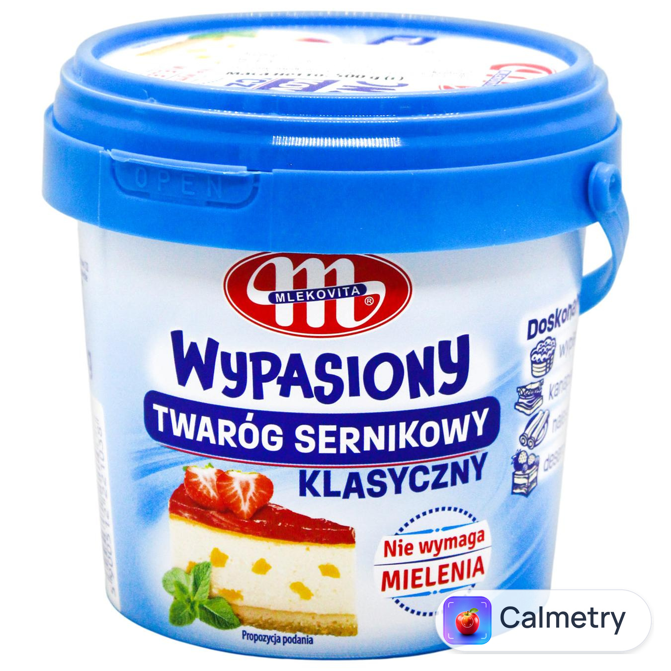 Сир кисломолочний Mlekovita Hanusi збитий 6,5% 500г