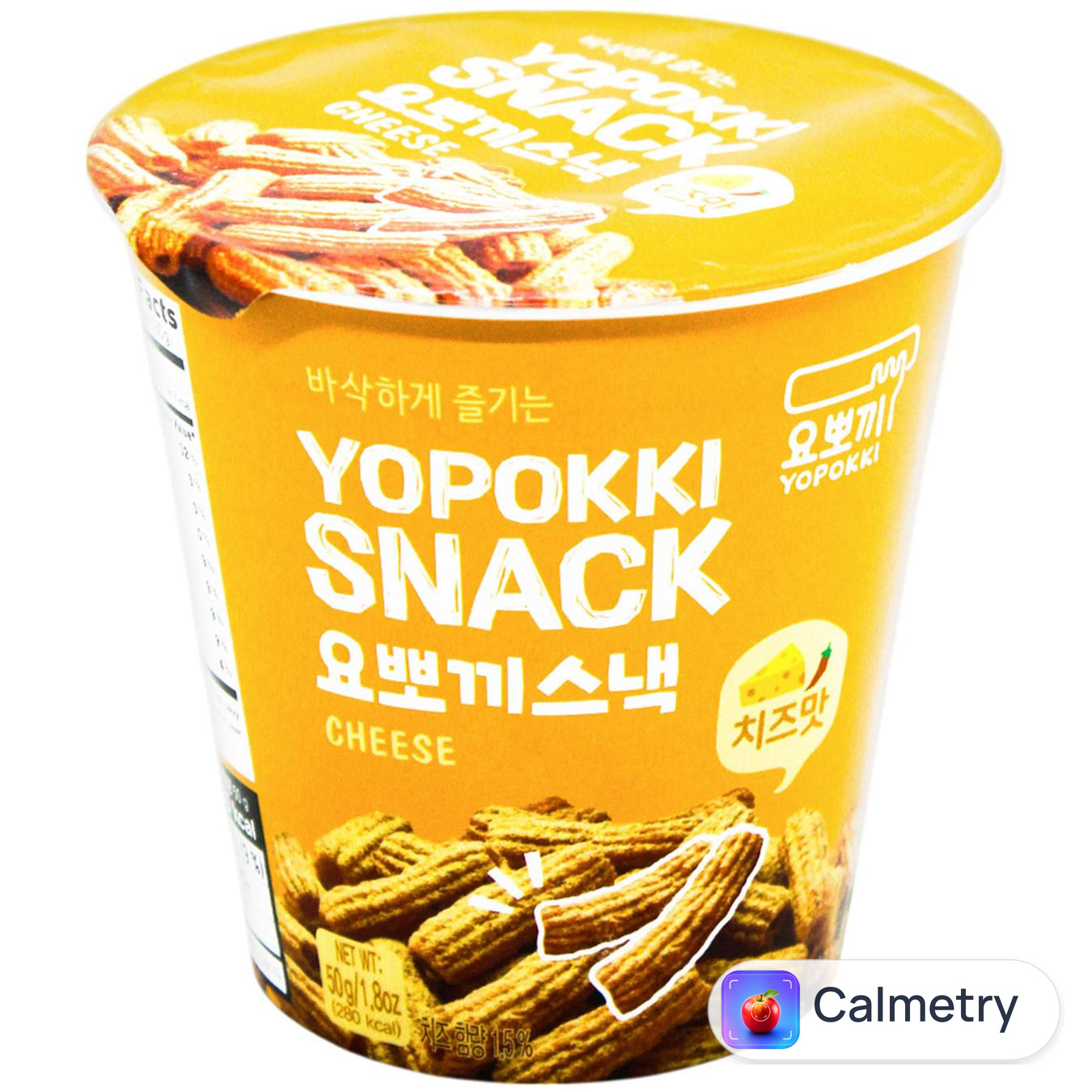 Снек Yopokki сирний 50г — фото продукту