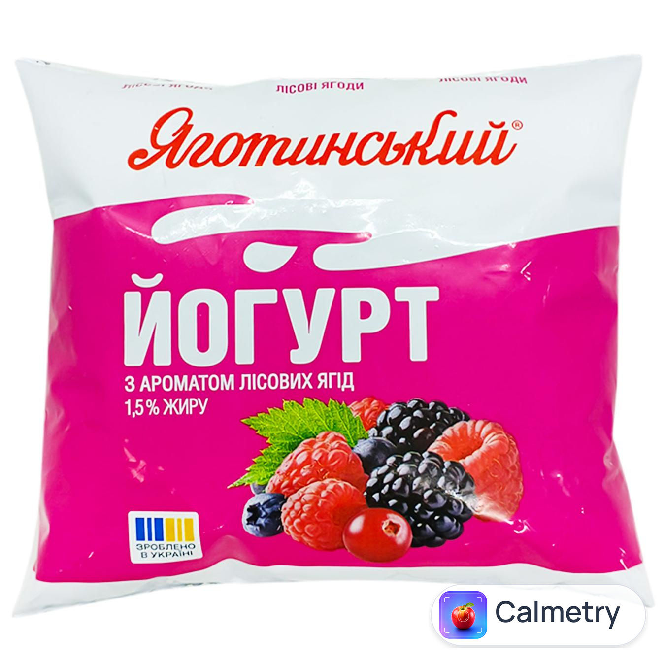 Йогурт Яготинський з ароматом лісових ягід 1,5% 400г