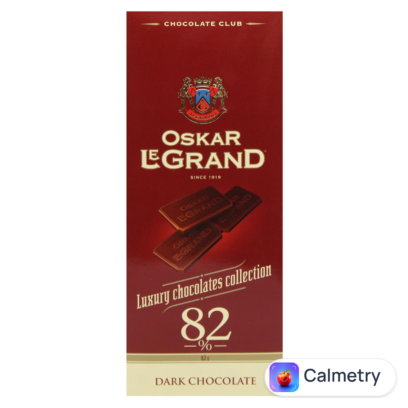 Шоколад чорний Oscar Le Grand екстра-тонкий 82% 82г