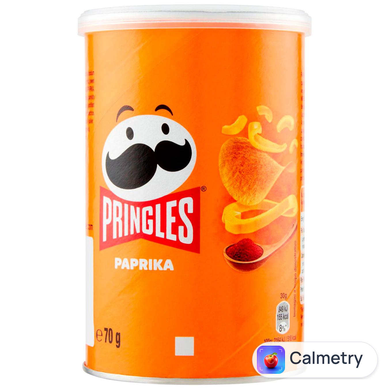 Чипси Pringles картопляні зі смаком паприки 70г