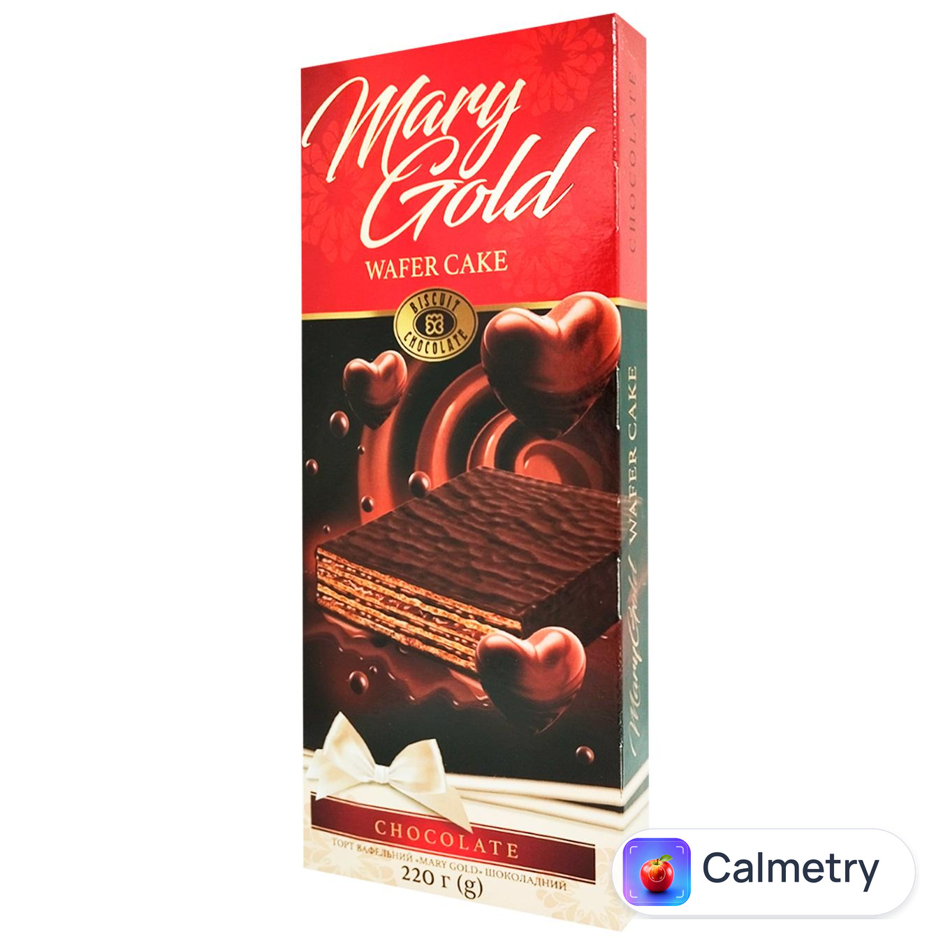 Торт Бісквіт-Шоколад Mary Gold вафельний шоколад 220г