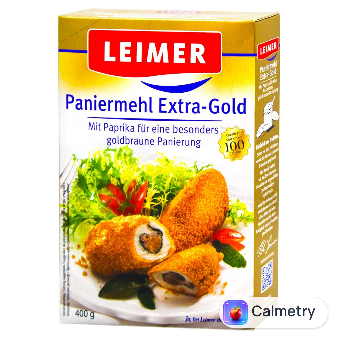 Сухарі панірувальні Leimer Екстра-голд з паприкою 400г
