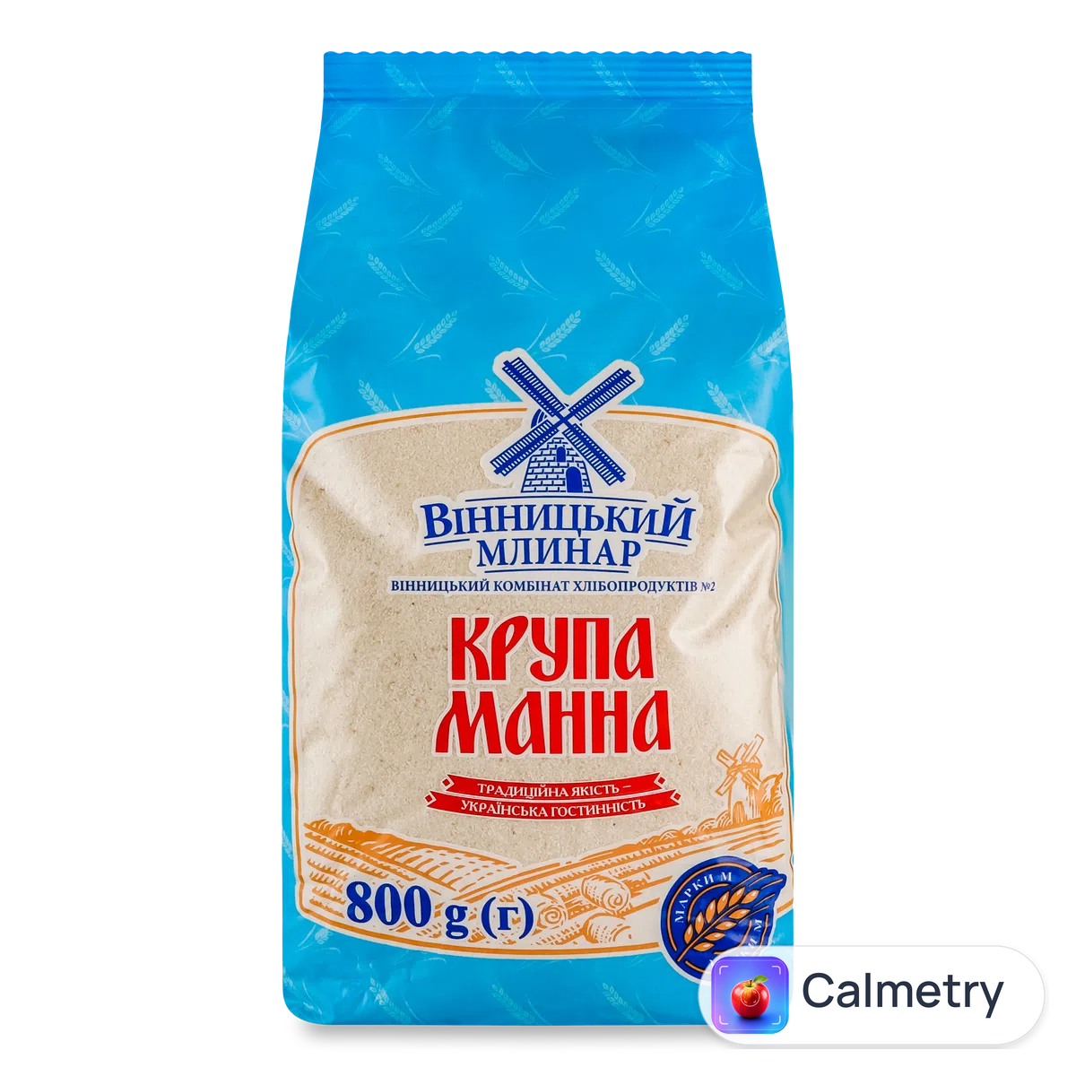 Крупа манна «Вінницький Млинар» 0,8кг