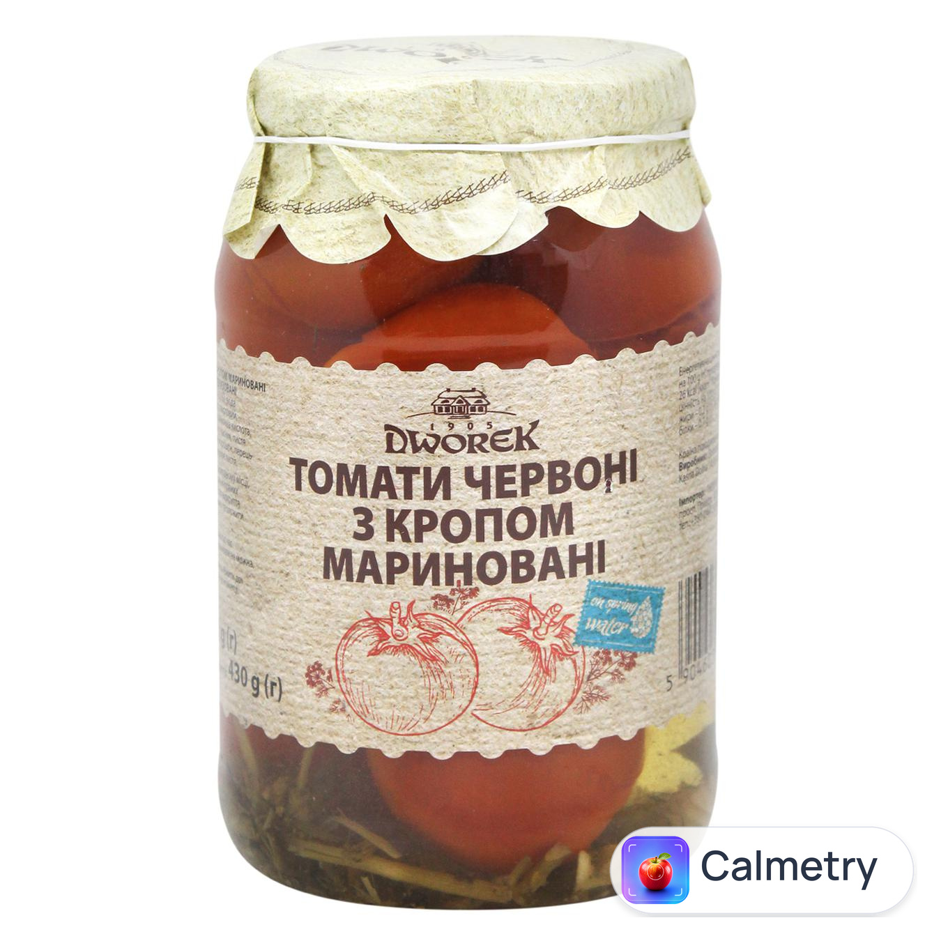Помідори Dworek-1905 з укропом По-Ніжинськи 880г — фото продукту