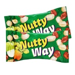 Цукерки Vale Nutty Way горіхові мюслі з фруктами частково глазуровані вагові — фото продукту