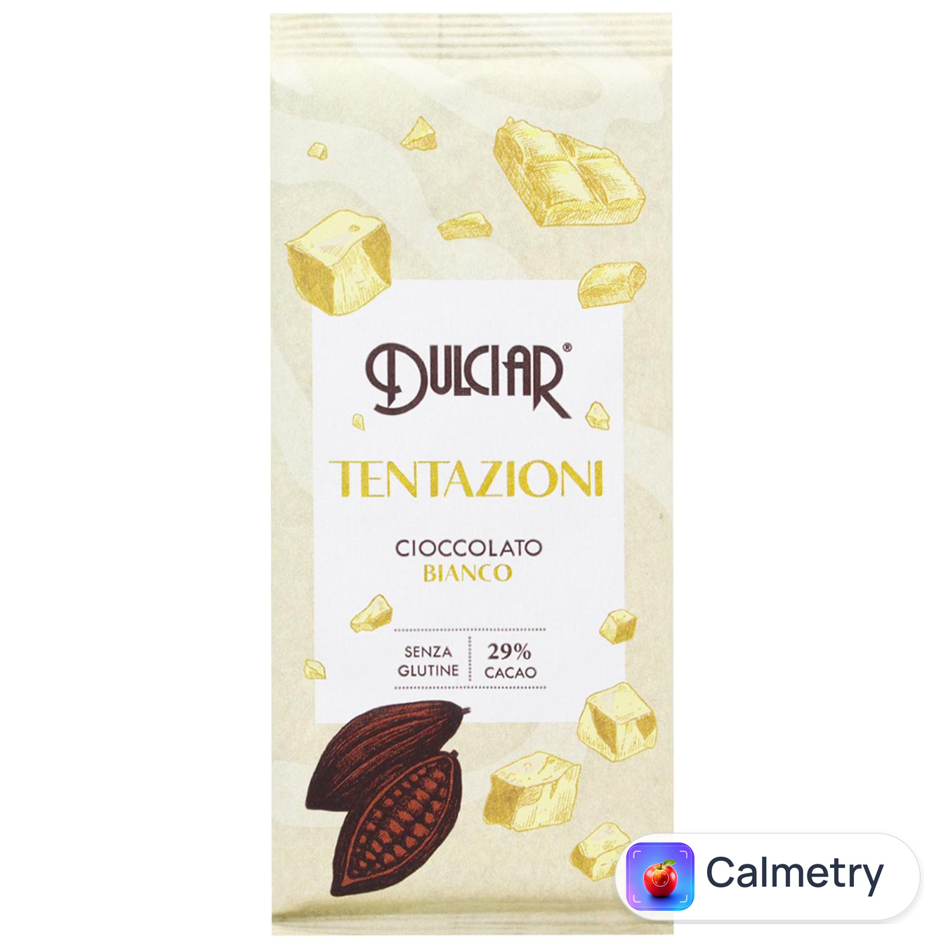 Шоколад білий Dulciar Tentation 80г