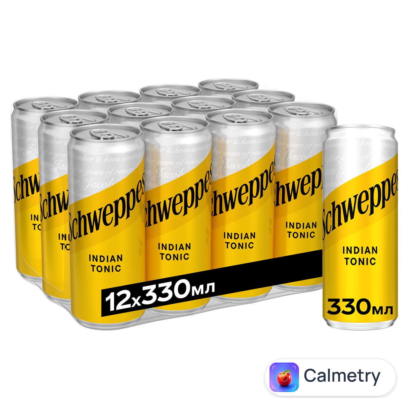 Напій газований Schweppes Indian Tonic 0,33л 12шт