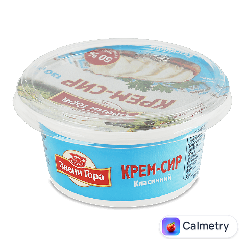 Крем-сир Звени Гора Класичний 50%, 130г