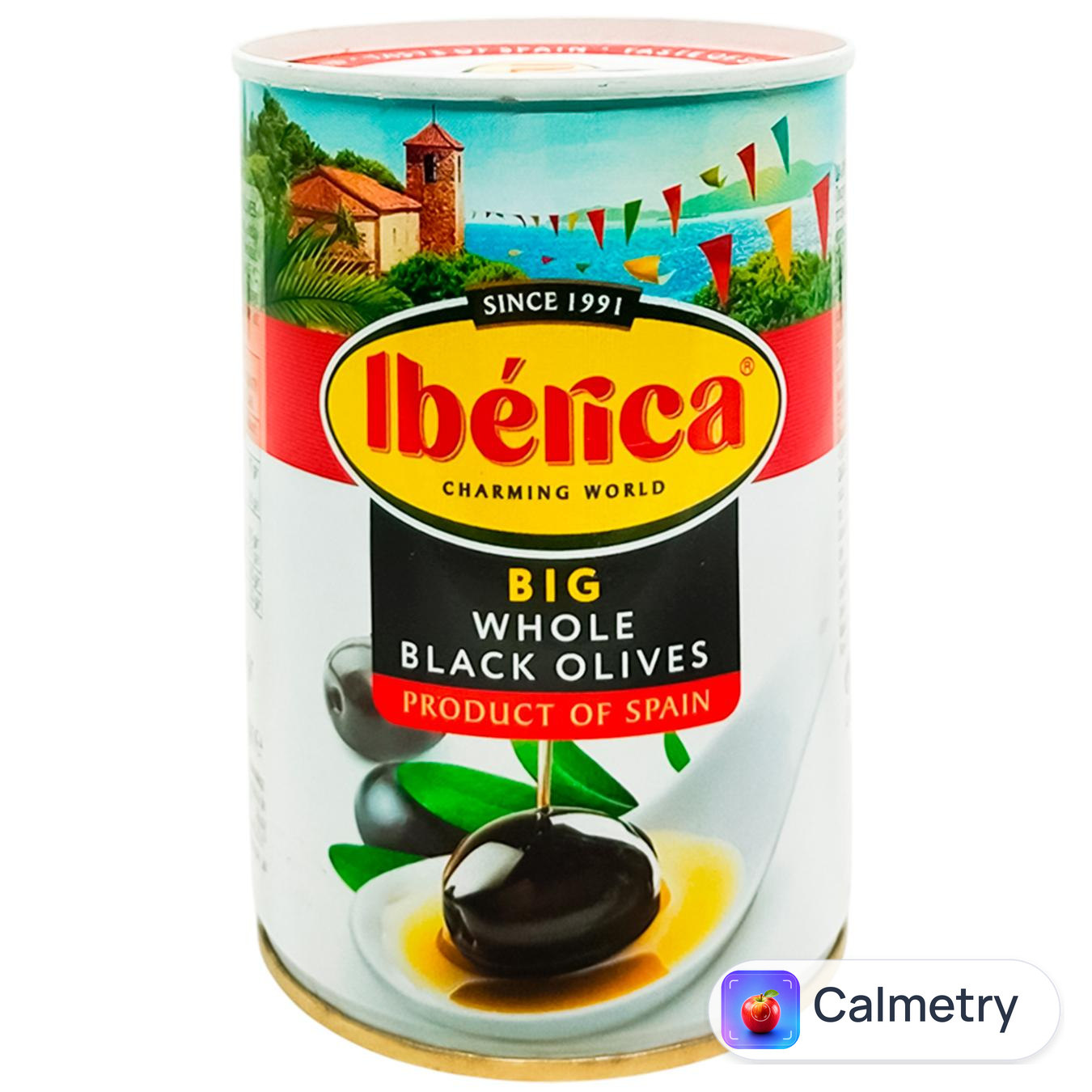 Маслини Iberica великі з кісточкою 420г — фото продукту