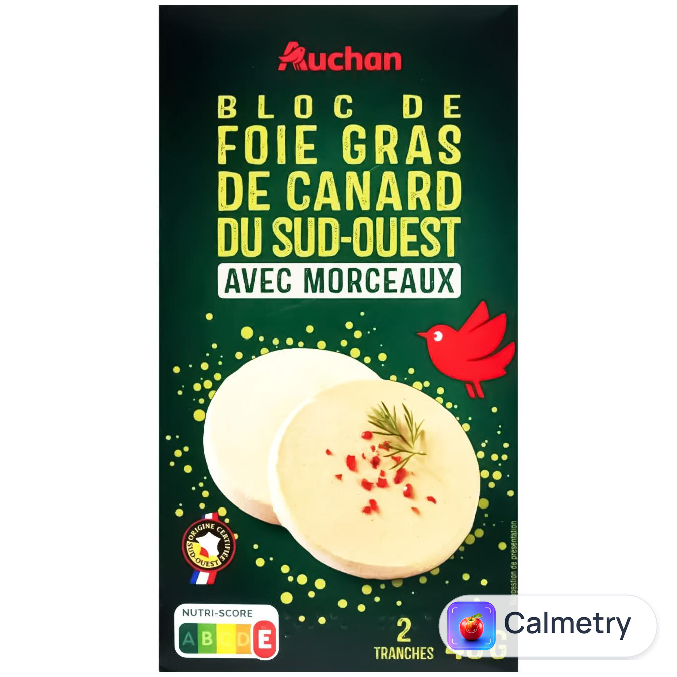Фуа-гра Auchan качина 80г