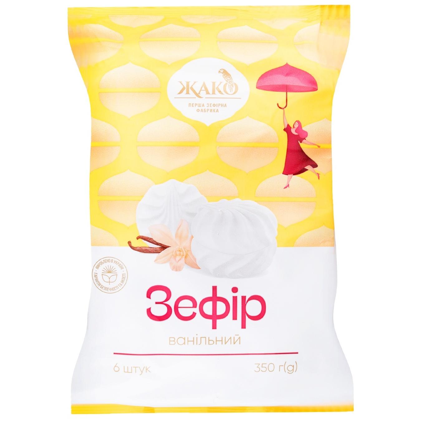 Зефір Жако Ванільний 350г — фото продукту