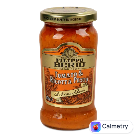 Соус Filippo Berio «Песто» з томатами і сиром рикота