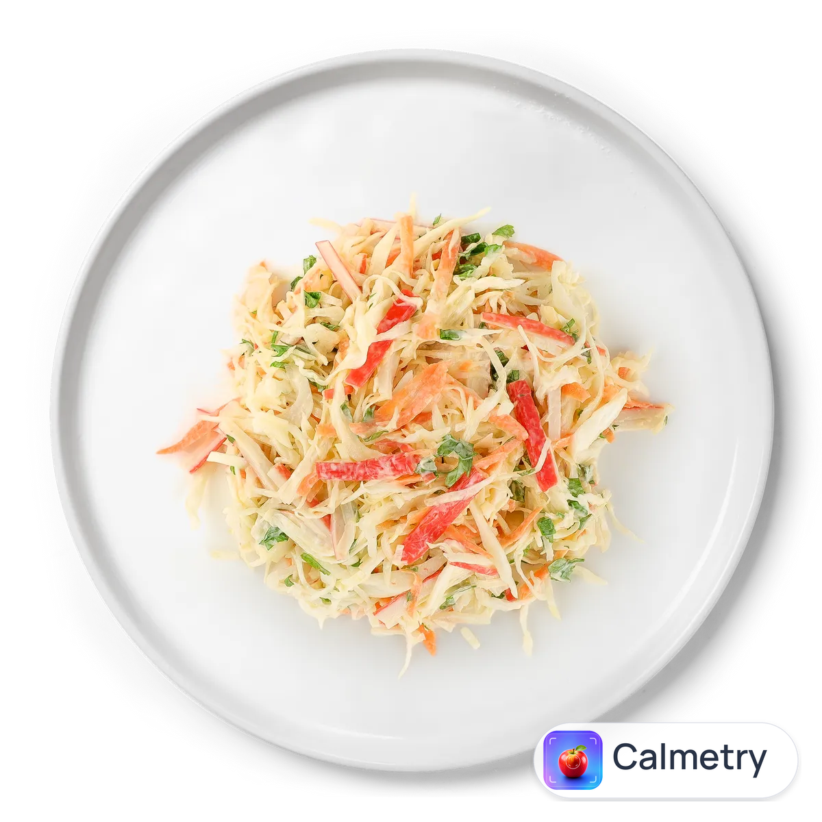 Салат з капусти з крабовими паличками