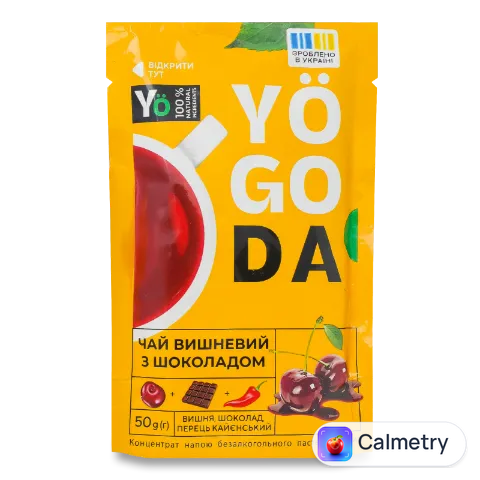 Чай Yogoda вишневий з шоколадом концентрат д/п
