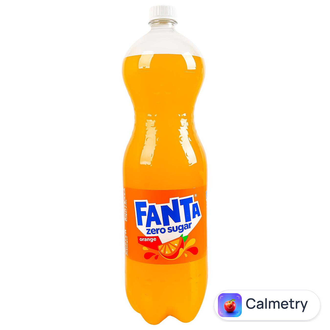 Напій газований Fanta Zero Sugar Orange 1,75л — фото продукту