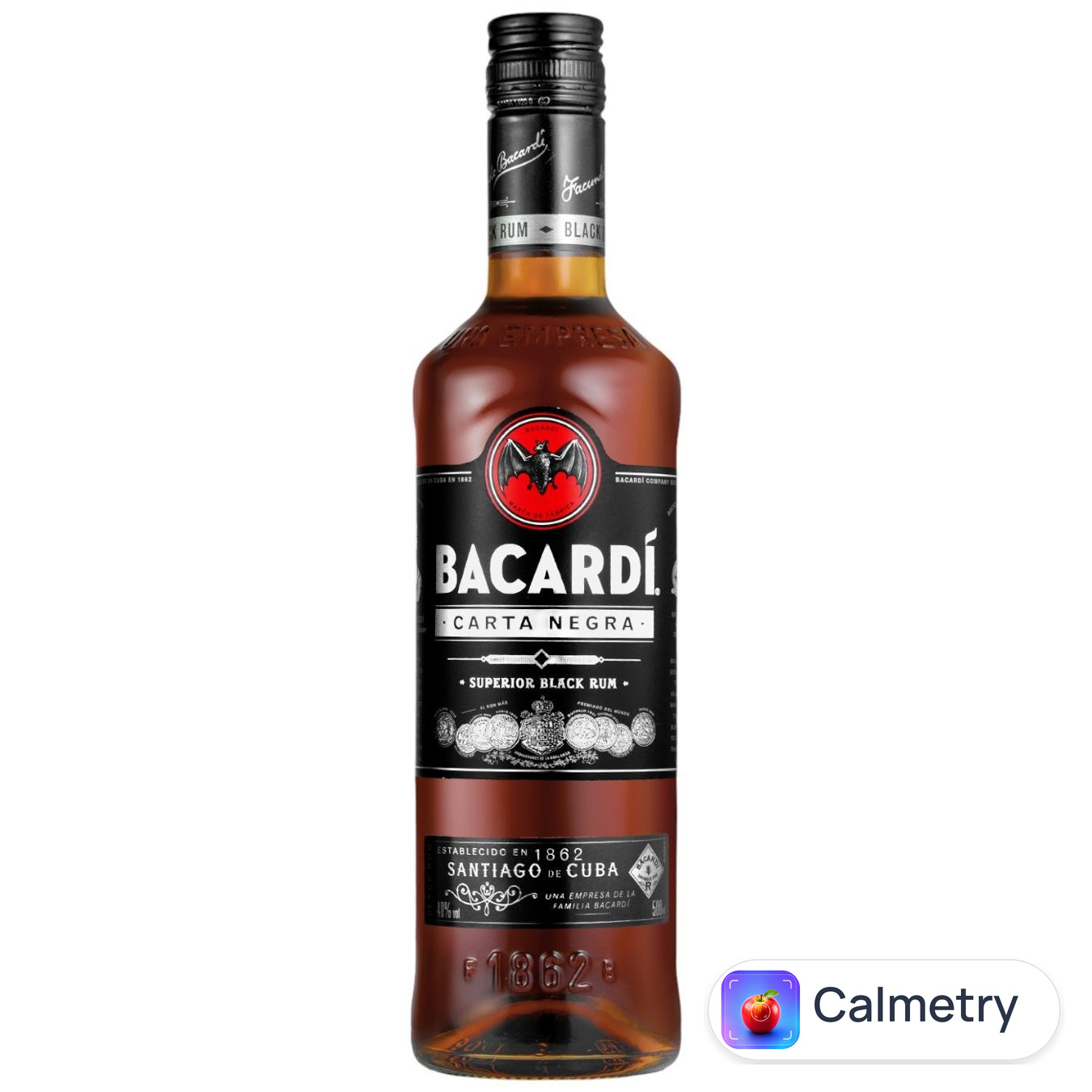 Ром Bacardi Carta Negra темний 40% 0,5л