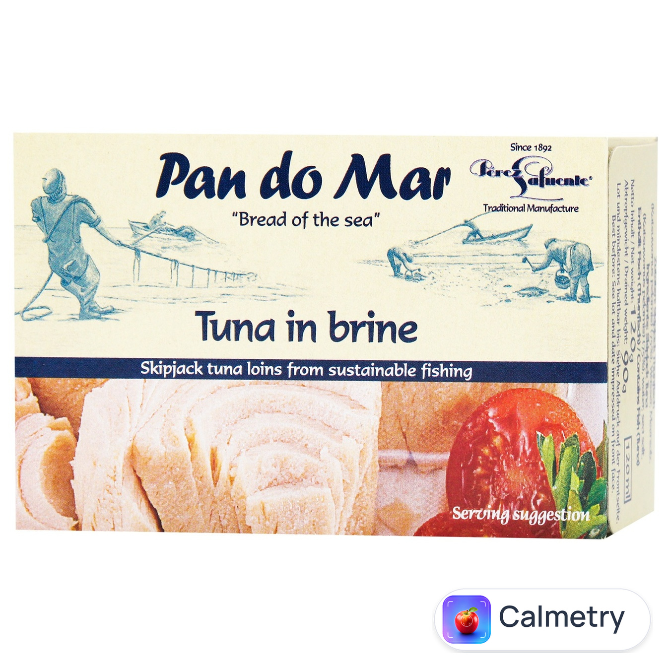 Тунець Pan do Mar у власному соку 120г