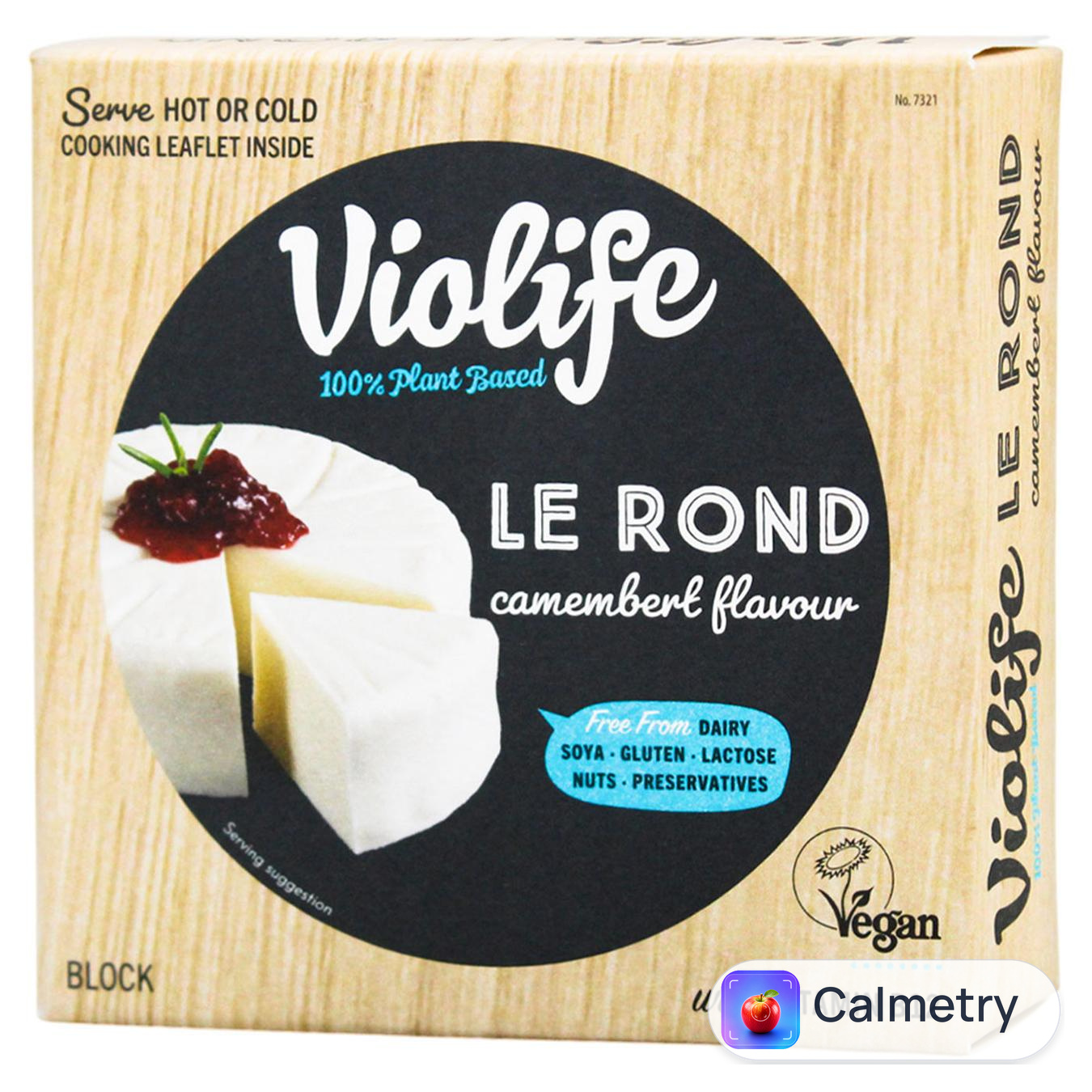 Продукт харчовий Violife Le Rond Camembert з кокосовою олією 150г