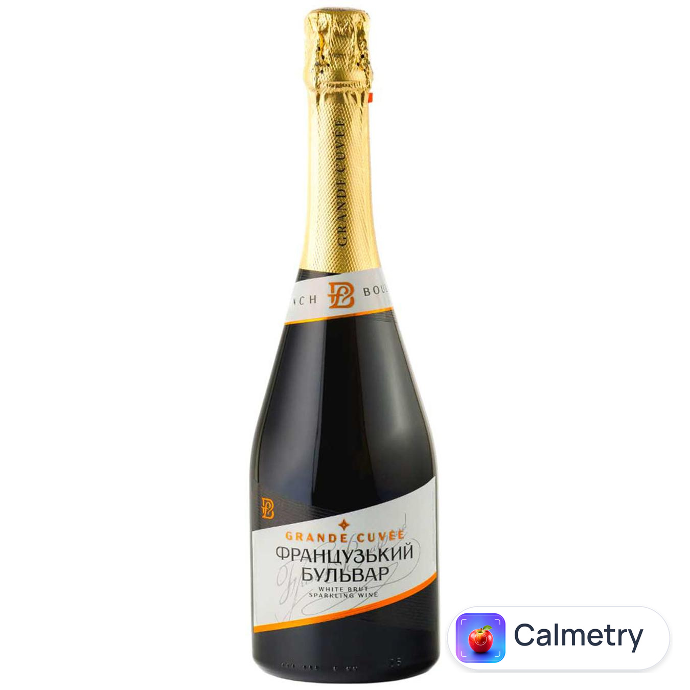 Вино ігристе Французский Бульвар Grande Cuvee біле брют 10-13,5% 0,75л
