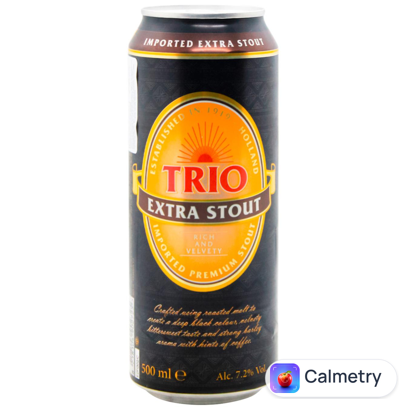 Пиво Trio Stout Extra темне фільтроване 7,2% 0,5л