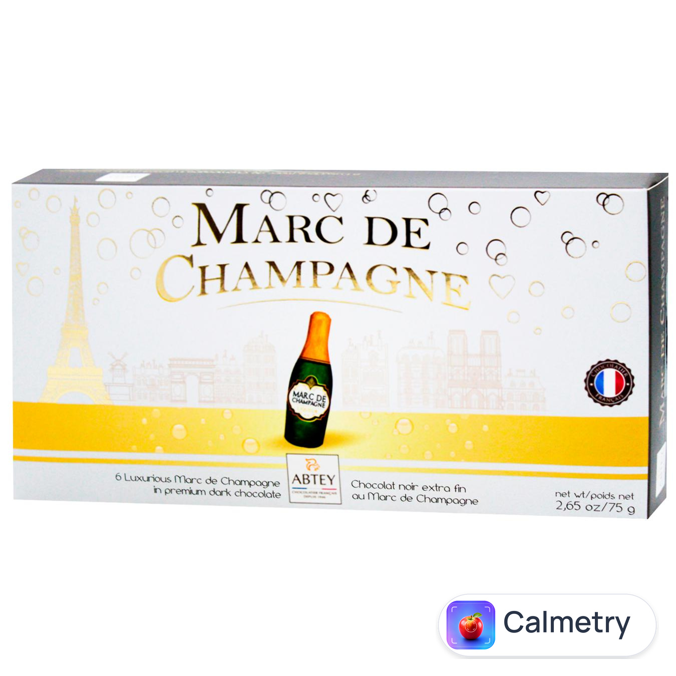 Цукерки Abtey Moments Champagne шоколадні 75г